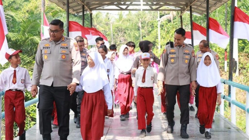 Polda Riau Rampungkan Pembangunan 67 Jembatan di Berbagai Wilayah