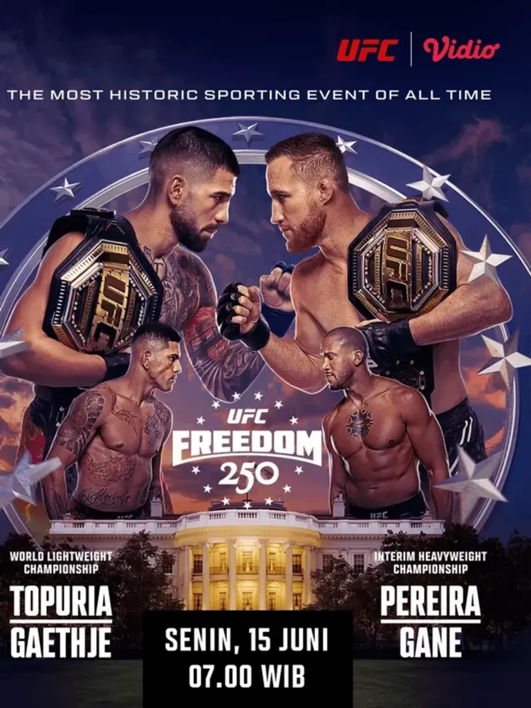 UFC Gelar Laga Freedom 250 Terbuka di Gedung Putih Amerika Serikat