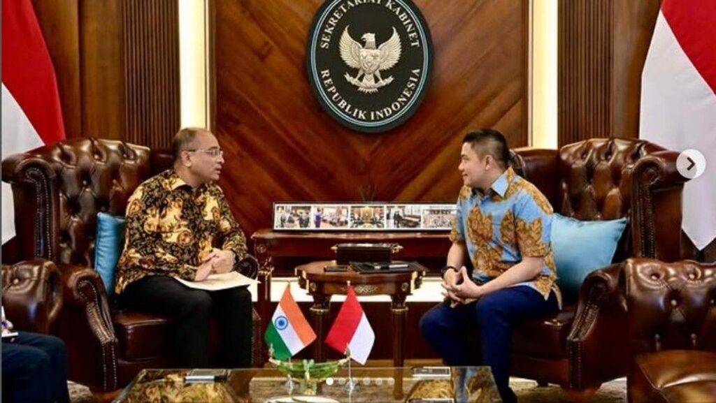 Teddy Indra Wijaya Terima Kunjungan Dubes India Bahas Rencana Kedatangan PM Narendra Modi