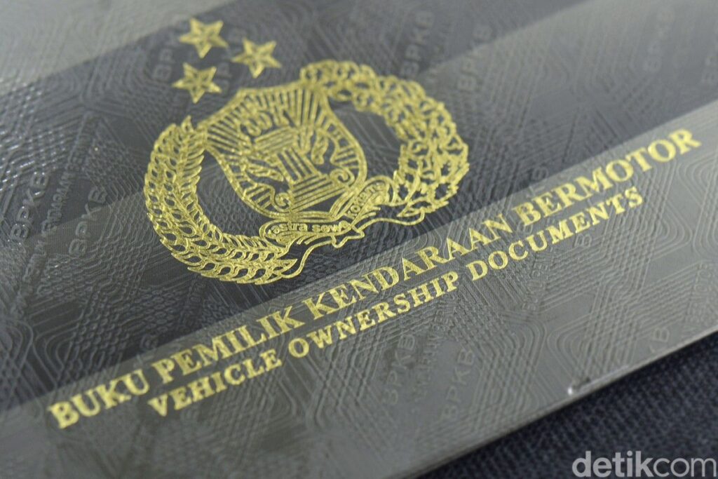 Korlantas Polri Bedakan Warna Cover BPKB Berdasarkan Jenis Kendaraan