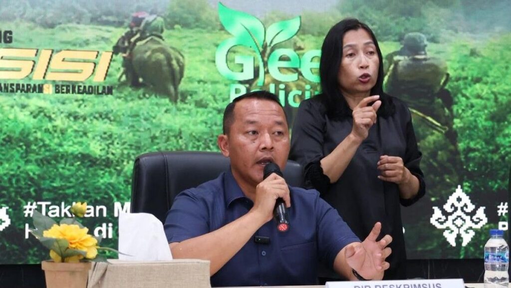 Polda Riau Jerat Dua Perdagang Gading Gajah dengan Pasal TPPU