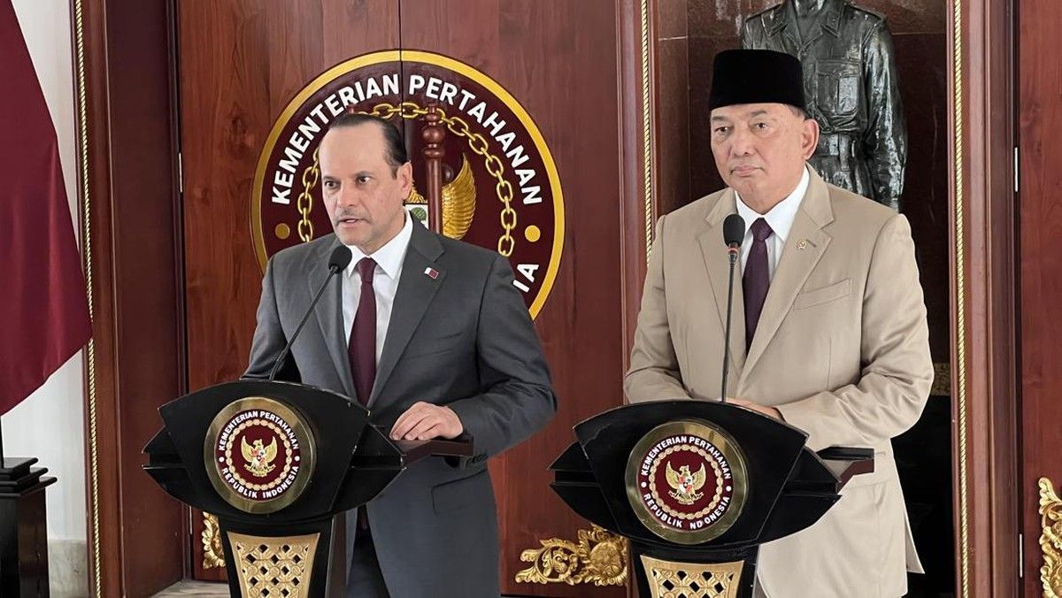 Sjafrie Sjamsoeddin Tangandatangani MoU Pertahanan dengan Menhan Qatar