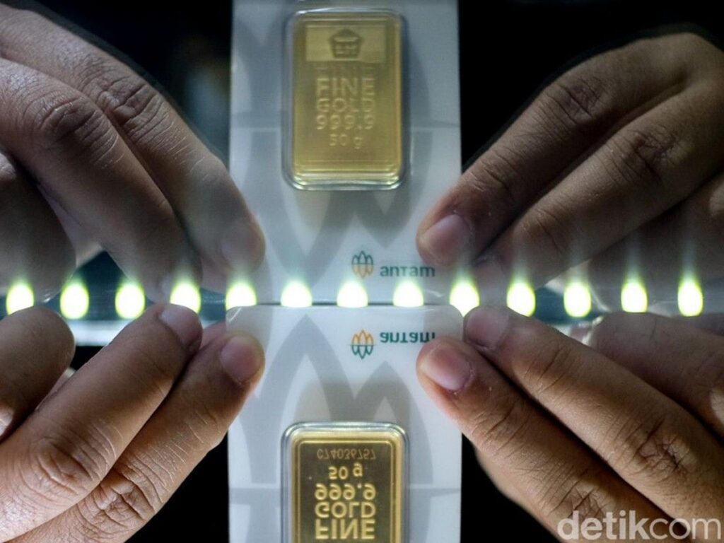 Harga Emas Antam 8 Juni 2026 Naik Rp 5.000 per Gram