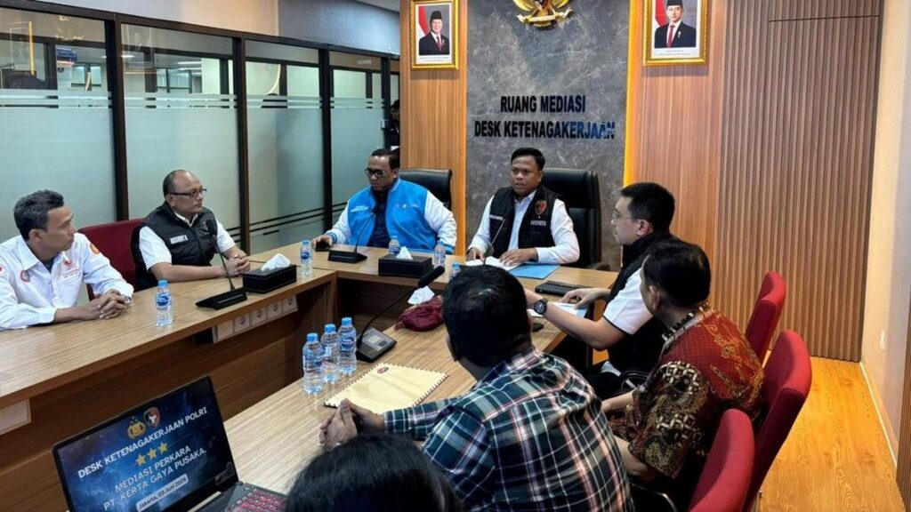 Polri Selesaikan Sengketa Pesangon Pekerja PT Kerta Gaya Pusaka