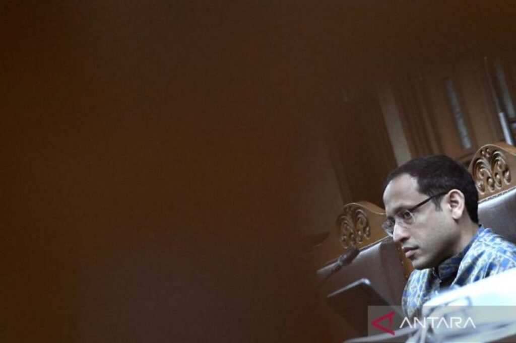 Polisi Perketat Pengamanan Jelang Sidang Vonis Nadiem Makarim