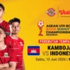 Timnas Indonesia U19 Hadapi Kamboja Rebutkan Tempat Ketiga