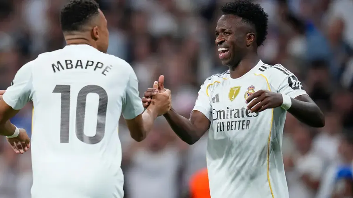 Vinicius Junior Bela Kylian Mbappe dari Kritik Pendukung Real Madrid