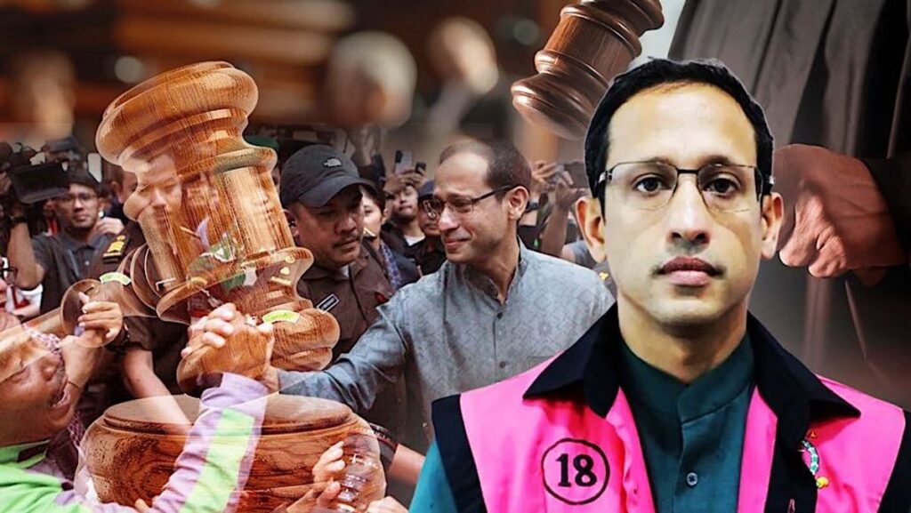 Hakim Jadwalkan Vonis Kasus Korupsi Nadiem Makarim Pekan Depan
