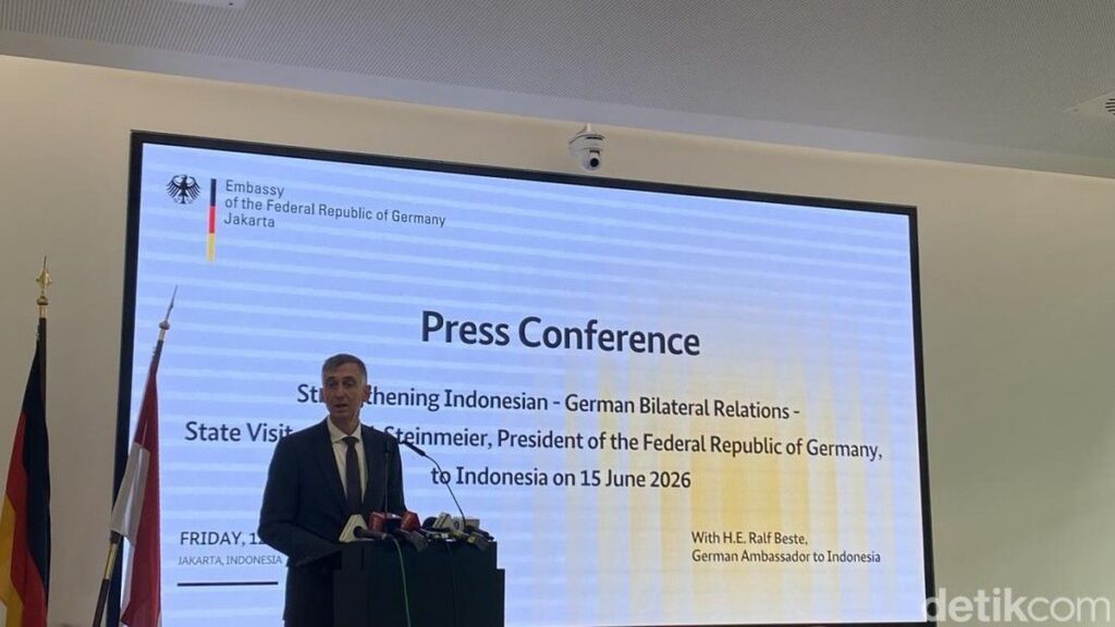 Presiden Jerman Temui Presiden Prabowo Subianto di Jakarta Senin