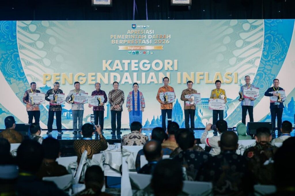 Pemprov Jateng Raih Penghargaan Pengendalian Inflasi Terbaik Regional Jawa-Bali