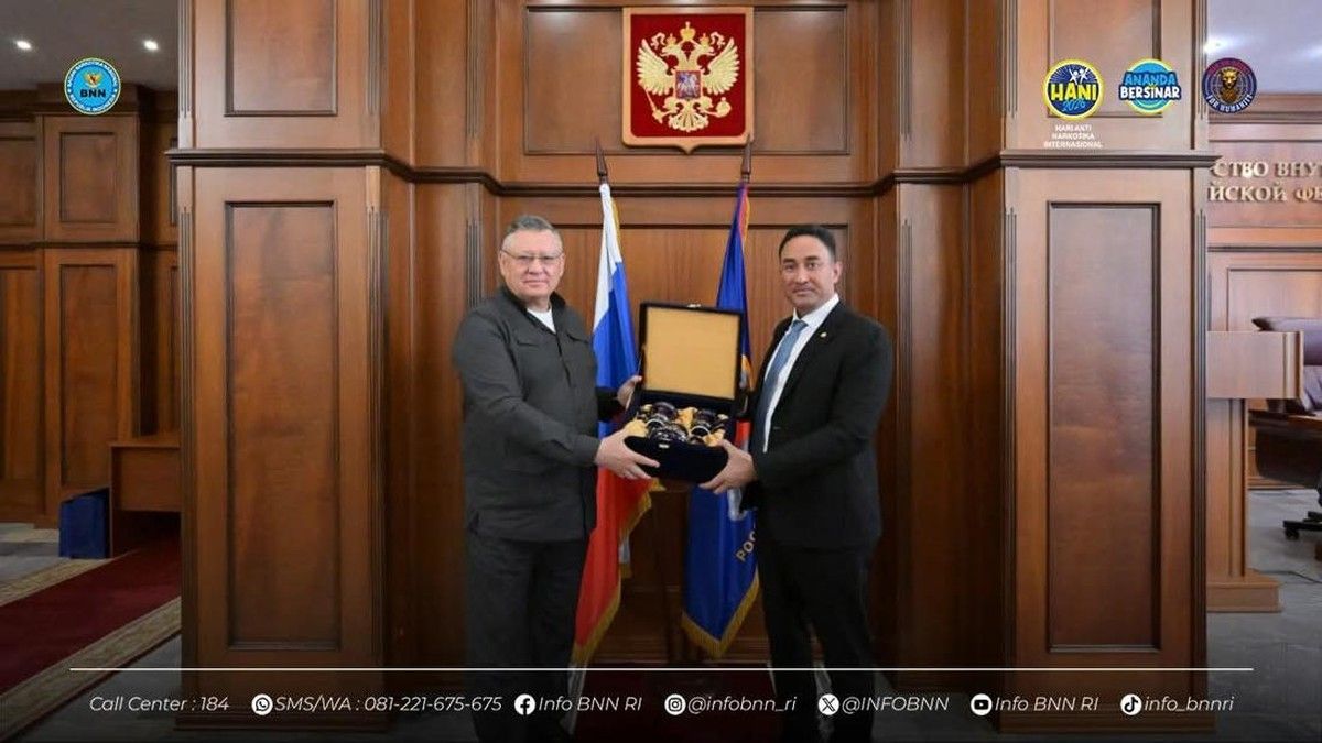 BNN RI dan Rusia Sepakati Penguatan Pemberantasan Narkoba Internasional