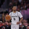 Stephon Castle Jadi Tumpuan San Antonio Spurs Hadapi New York Knicks