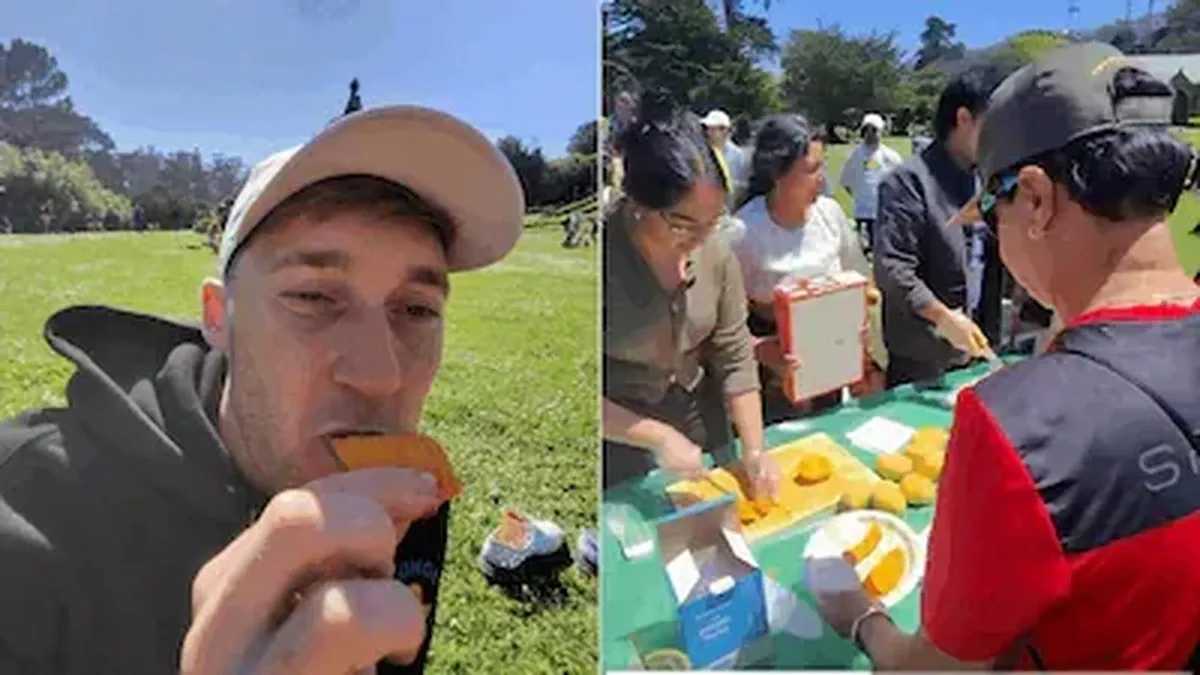 Pesta Mangga Gratis di San Francisco Serbu Ratusan Warga