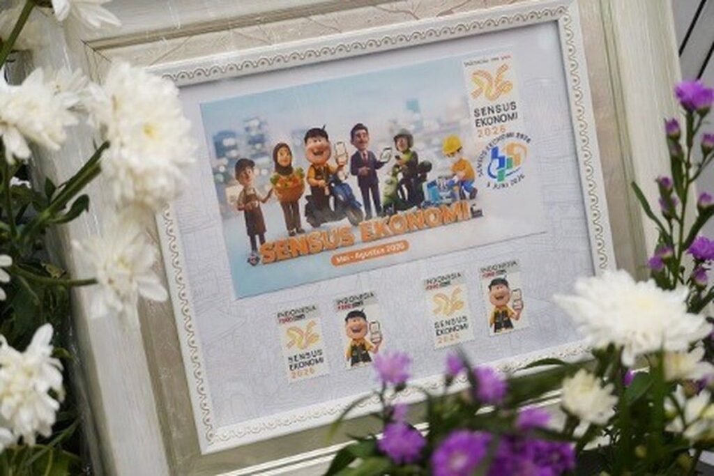 BPS dan PT Pos Indonesia Luncurkan Sampul Peringatan Sensus Ekonomi 2026
