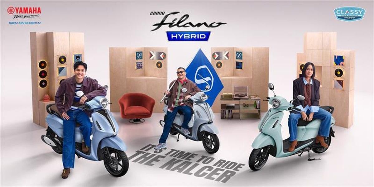 Yamaha Grand Filano Raih Penghargaan Motor Skutik Retro Premium Terbaik