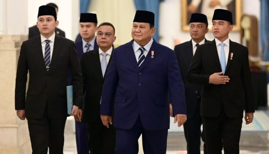 Prabowo Lantik Dua Pejabat Baru di Istana Negara Sore Ini