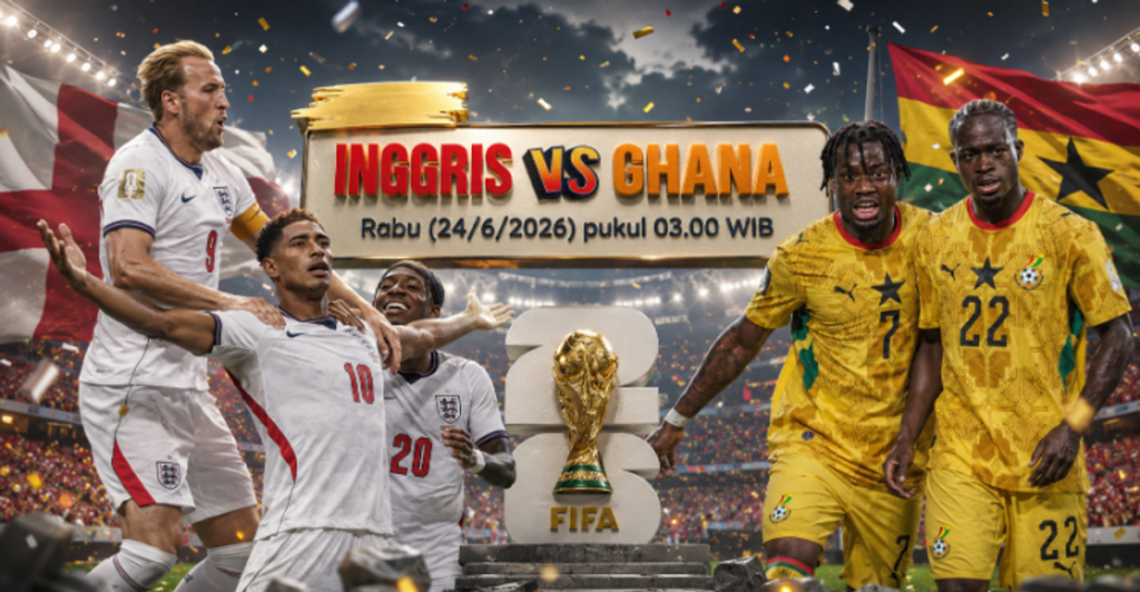 Timnas Inggris Waspadai Strategi Bertahan Ghana di Piala Dunia 2026