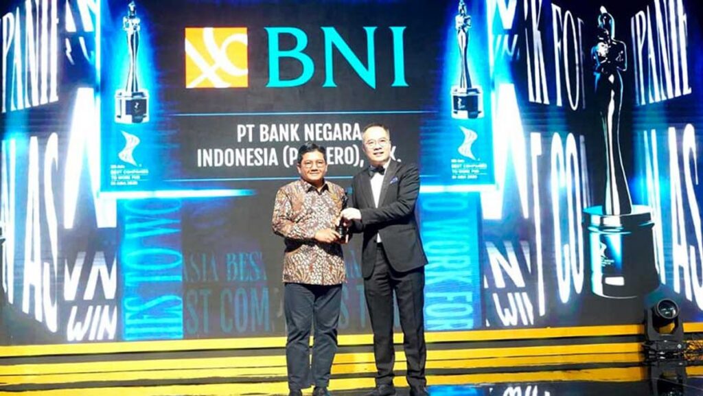 BNI Raih Penghargaan Best Companies to Work for in Asia 2026