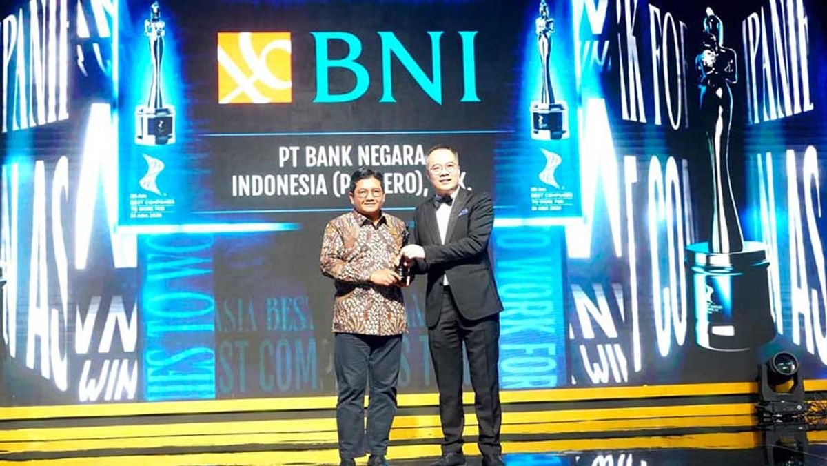BNI Raih Penghargaan Best Companies to Work for in Asia 2026