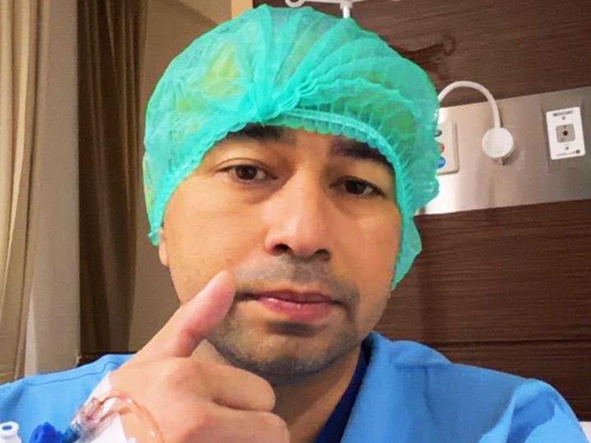 Raffi Ahmad Menjalani Operasi Bahu Akibat Benjolan Lipoma