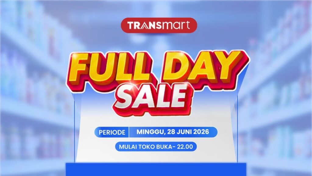 Transmart Full Day Sale Hadir 28 Juni 2026 Tawarkan Diskon Produk Elektronik