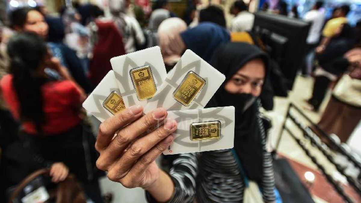 Harga Emas Antam Naik Menjadi Rp 2,66 Juta per Gram