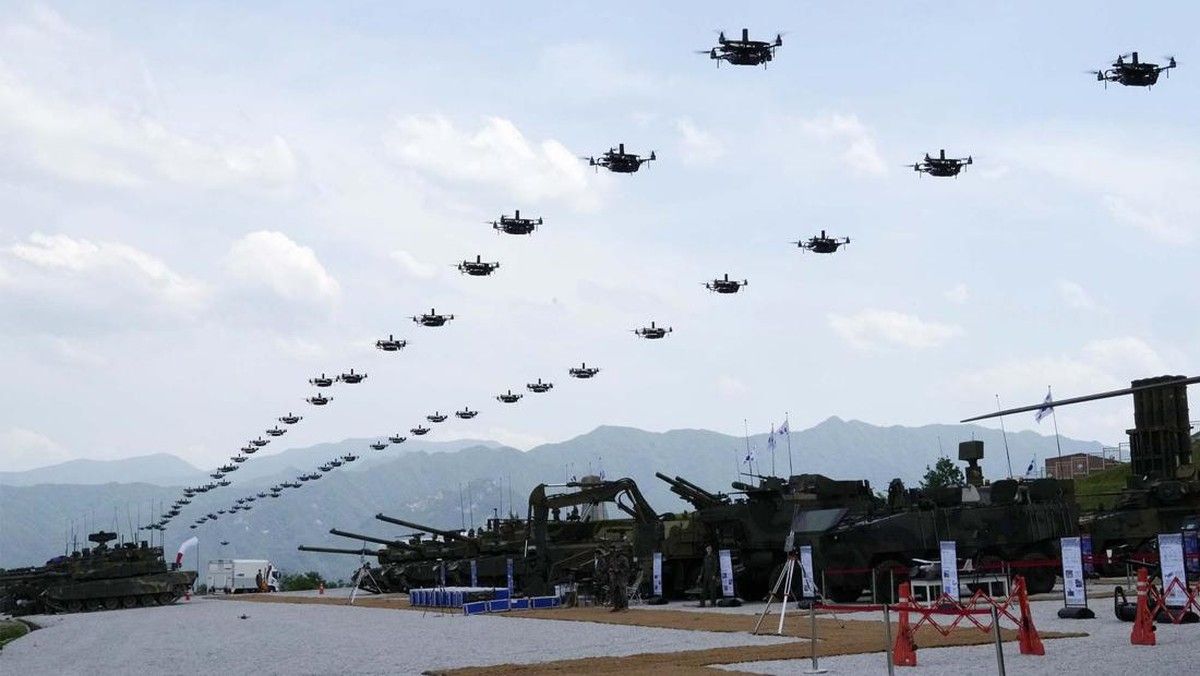 Korsel Latih Prajurit Drone Hadapi Korut