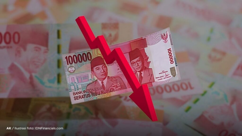 Rupiah Melemah ke Level Terendah Baru Rp18184 per Dolar AS