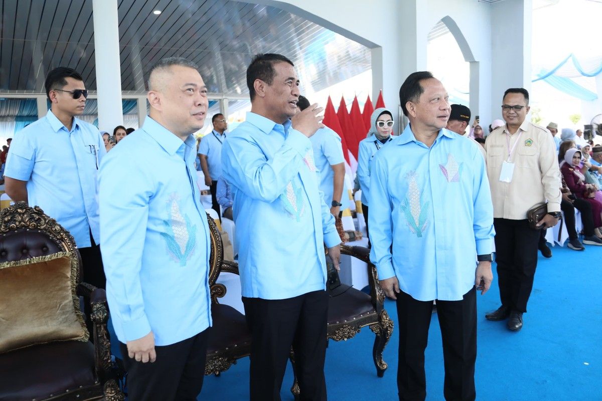 Prabowo Subianto Buka Puncak PENAS Petani Nelayan XVII di Gorontalo