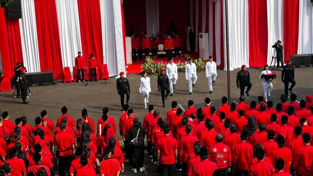 PDIP Gelar Upacara Hari Lahir Pancasila di Lenteng Agung