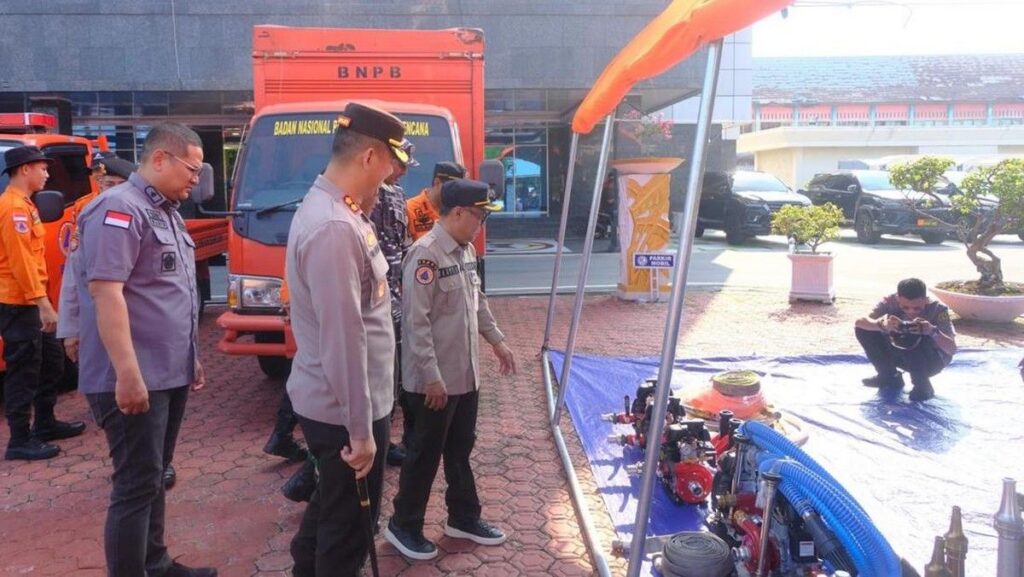 Polres Bengkalis Gelar Apel Kesiapsiagaan Penanggulangan Bencana Karhutla