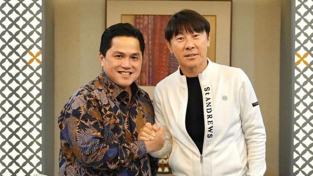 Erick Thohir Dukung Shin Tae-yong Latih Persija Jakarta