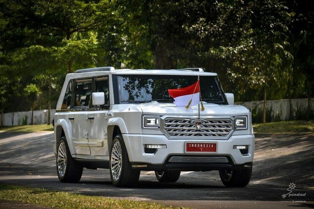 Prabowo Subianto Ungkap Mobil Maung Pindad Sempat Bocor Saat Hujan