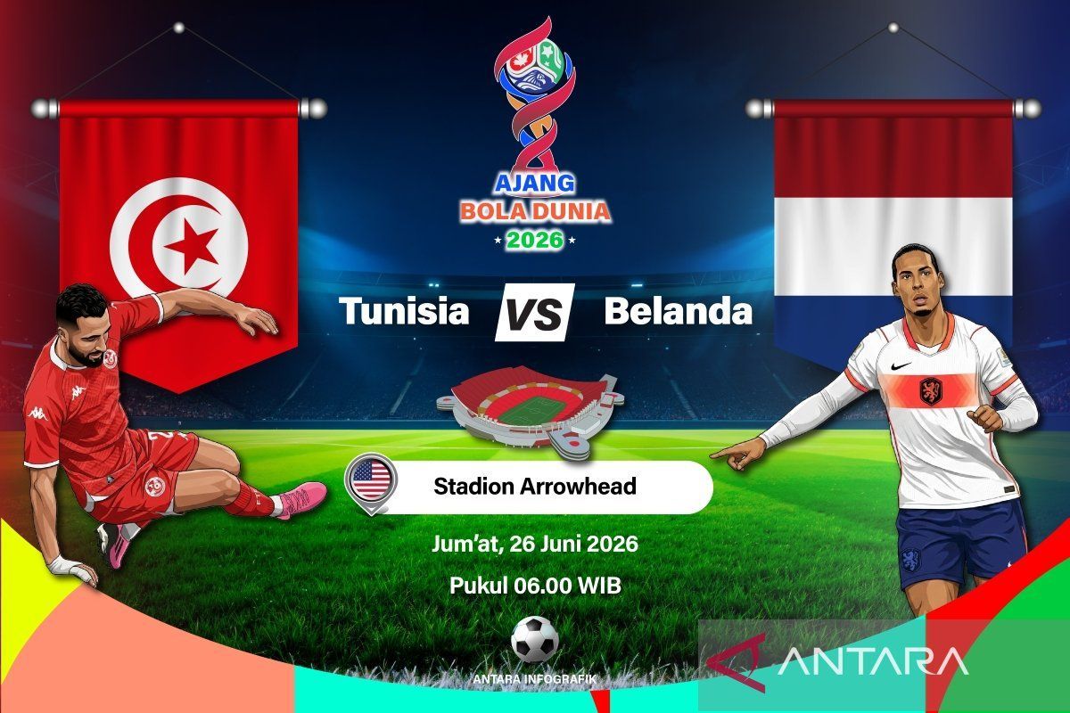 Tunisia Pasang Lima Bek Hadapi Belanda di Piala Dunia 2026