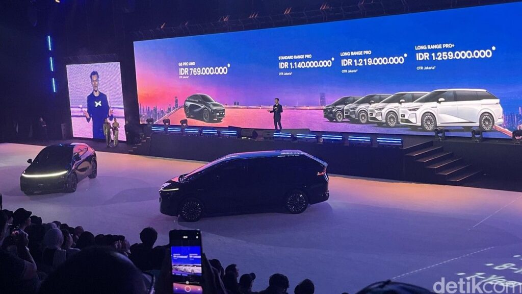 Erajaya Active Lifestyle Rilis Dua Mobil Listrik Xpeng di Jakarta