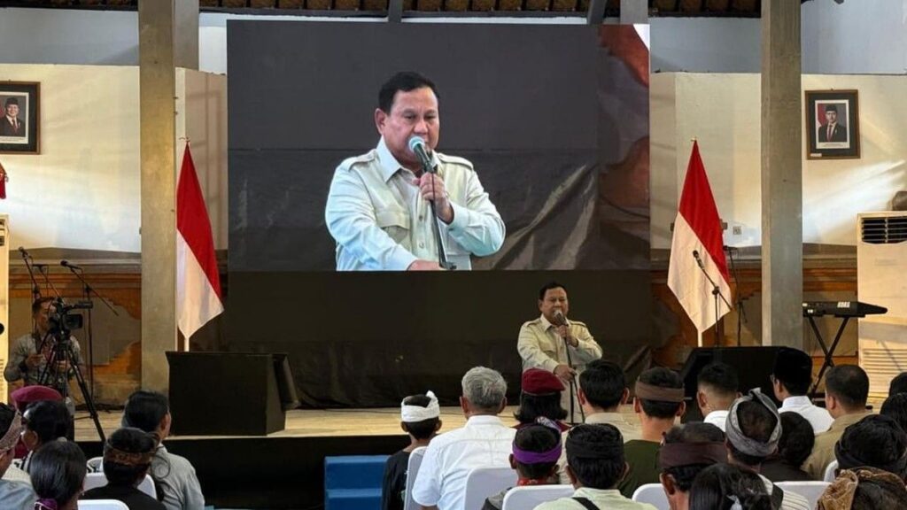 Prabowo Subianto Ungkap Dua Angka Keberuntungan di Bali