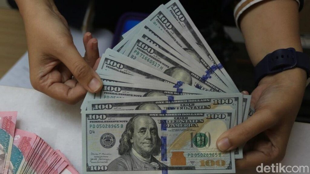 Kurs Rupiah Amblas ke Rp 18.201 per Dolar AS 8 Juni 2026