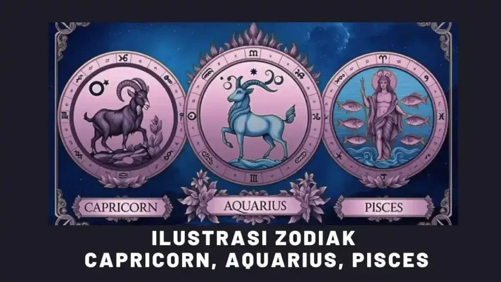 Ramalan Zodiak Capricorn Aquarius dan Pisces Ulas Peruntungan hingga Asmara