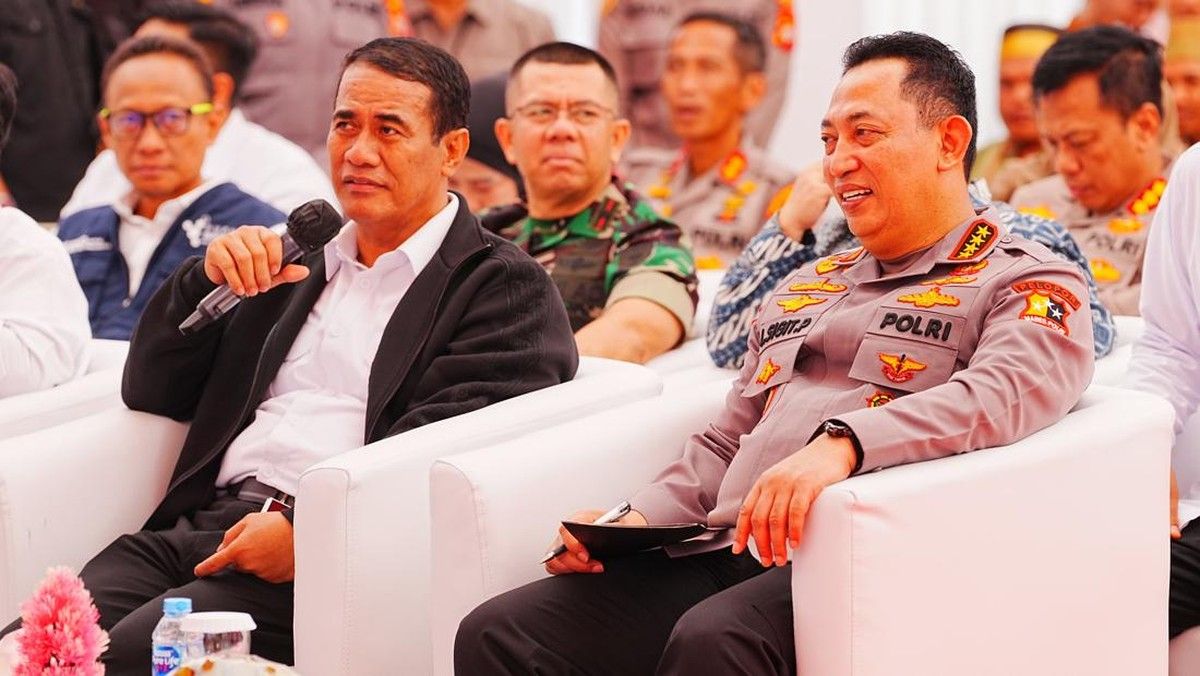 Menteri Pertanian Apresiasi Kenaikan Kepercayaan Publik terhadap Polri