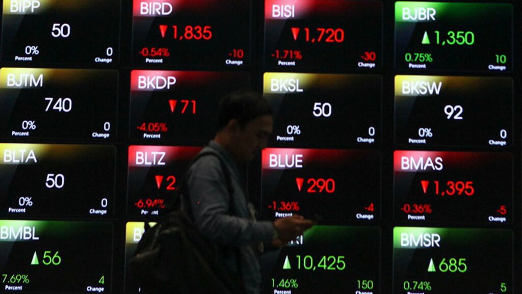 IHSG Ambles 1,62 Persen ke Level 6.002 pada Sesi I 24 Juni 2026