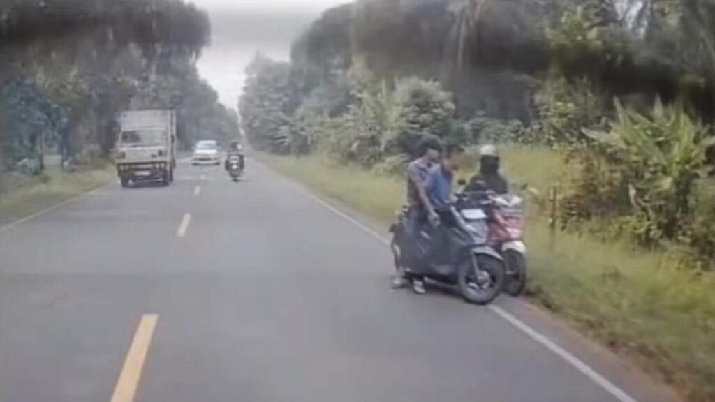 Polres Lampung Timur Amankan Dua Pelaku Begal yang Viral