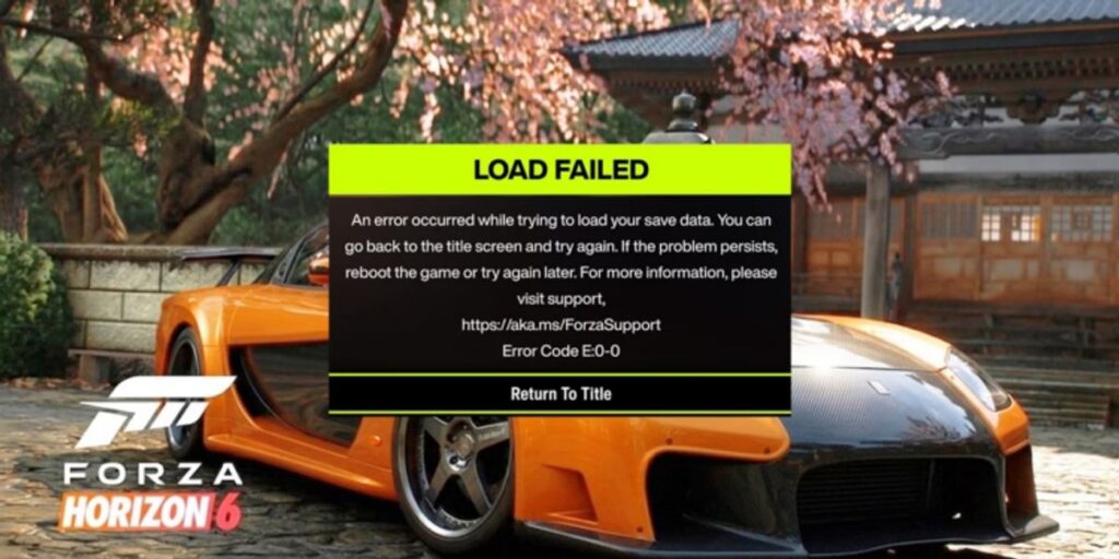Bug Forza Horizon 6 Lenyapkan Save Data Pemain