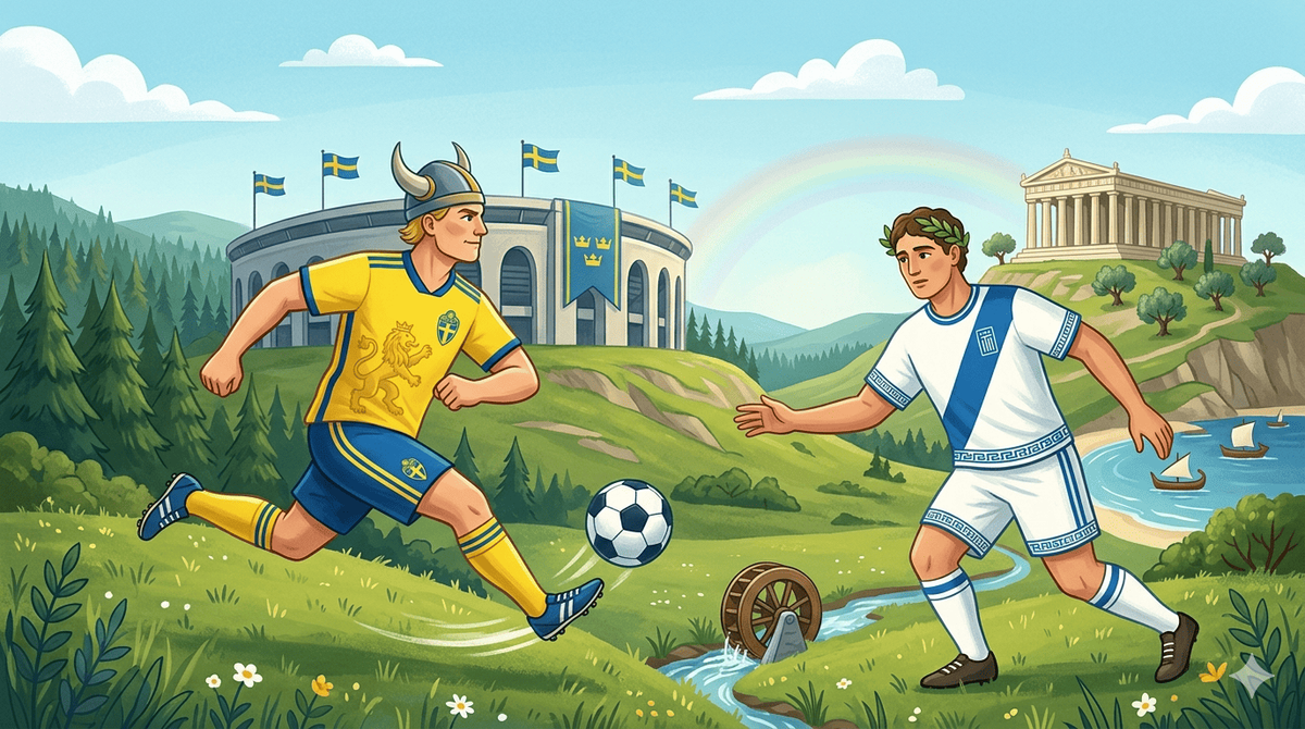 Swedia Hadapi Yunani pada Laga Uji Coba Terakhir Jelang Piala Dunia