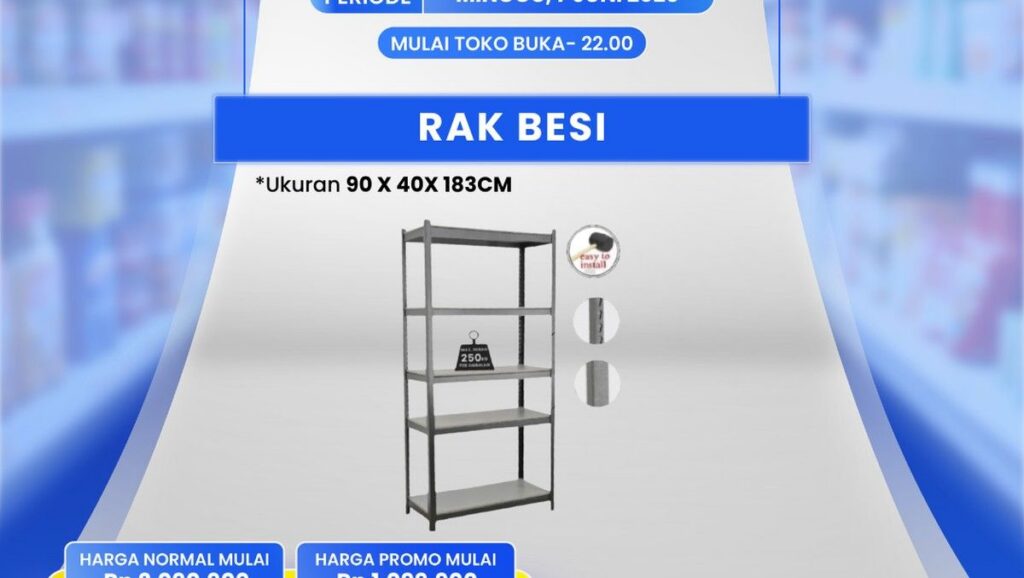 Transmart Full Day Sale Tawarkan Diskon Furnitur hingga 50 Persen Plus 20 Persen