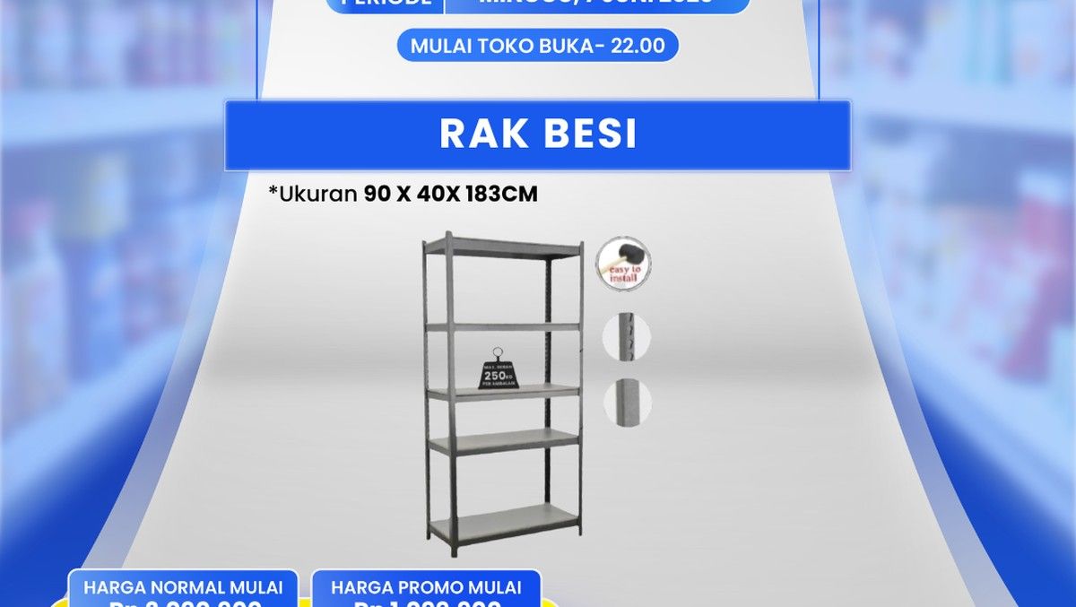 Transmart Full Day Sale Tawarkan Diskon Furnitur hingga 50 Persen Plus 20 Persen