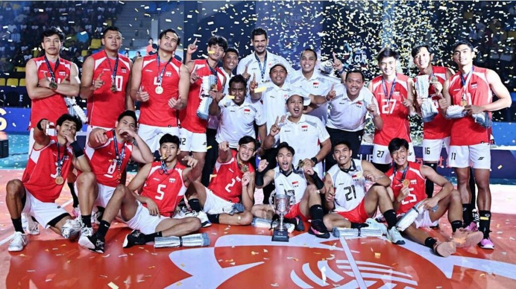 Timnas Voli Putra Indonesia Menjuarai AVC Cup 2026