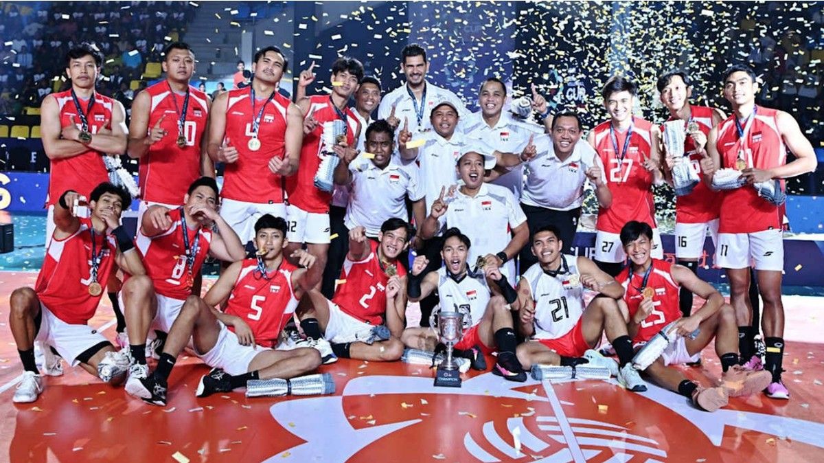 Timnas Voli Putra Indonesia Menjuarai AVC Cup 2026