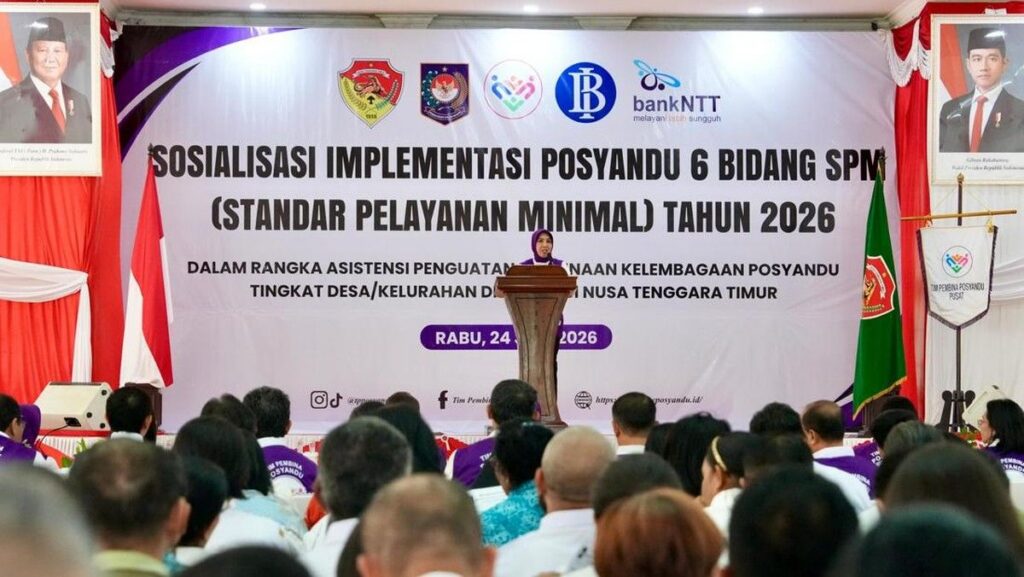 Posyandu Kini Layani Enam Bidang Standar Pelayanan Minimal