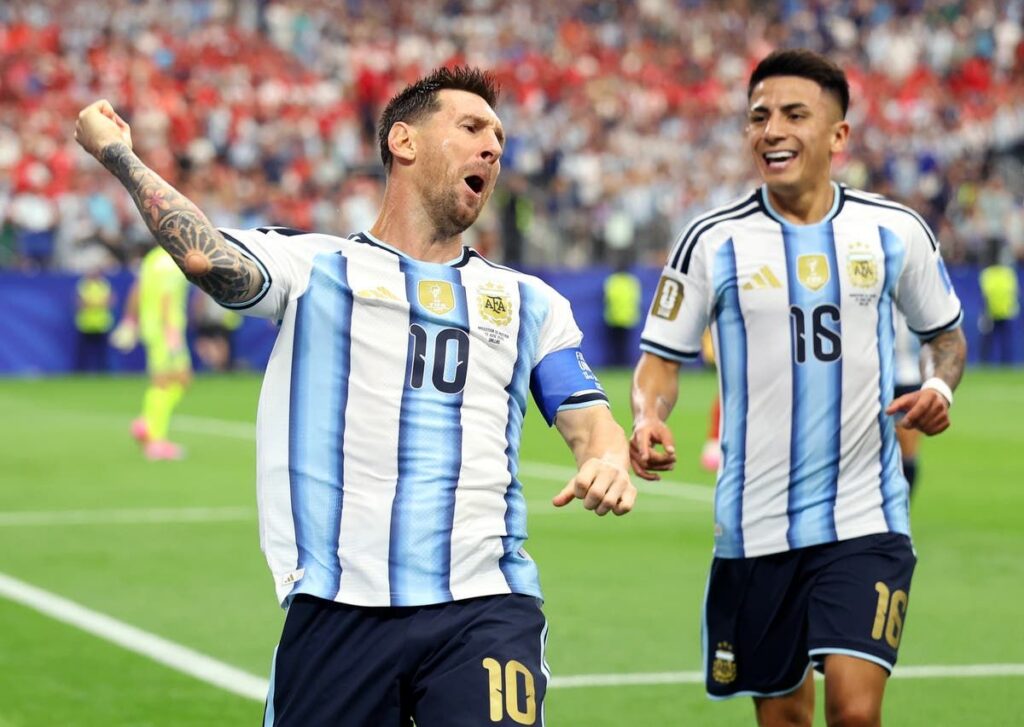 Lionel Messi Cetak Rekor Dunia Baru dalam Laga Argentina Lawan Austria