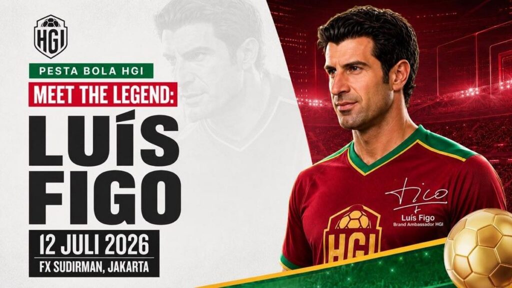 Higgs Games Island Datangkan Luís Figo ke Jakarta